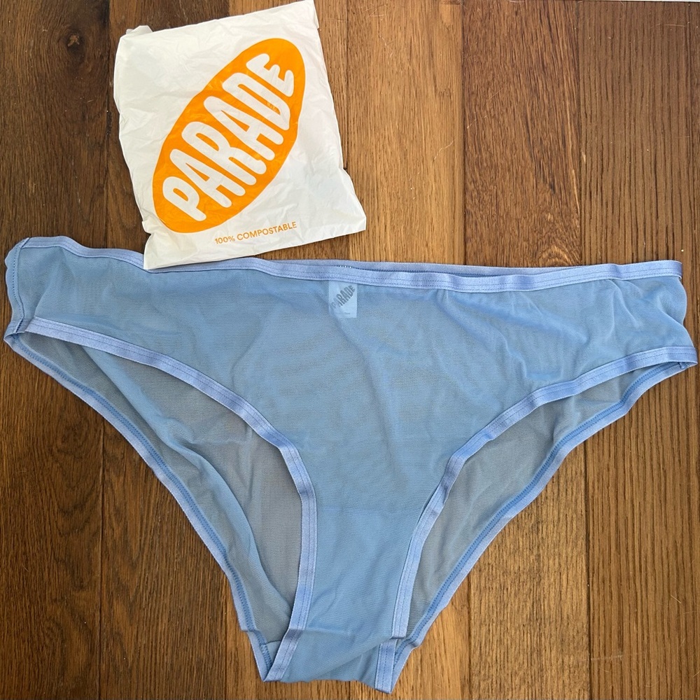 Parade Silky Mesh Brief XL New!